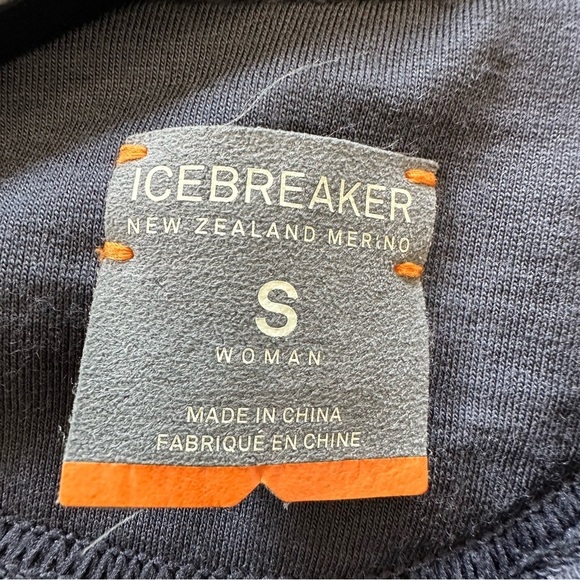 ICEBREAKER WOMEN’S NEW ZEALAND MERINO FULL ASYMMETRICAL ZIP JACKET SIZE SMALL - Picture 4 of 14